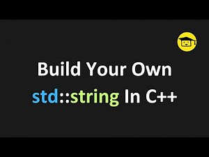 🚀 Build Your Own std::string in C++