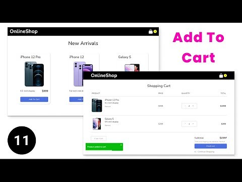 Complete Shopping Cart 🛒 - 11 Add Product to Cart | React and Redux Toolkit Course 🔥