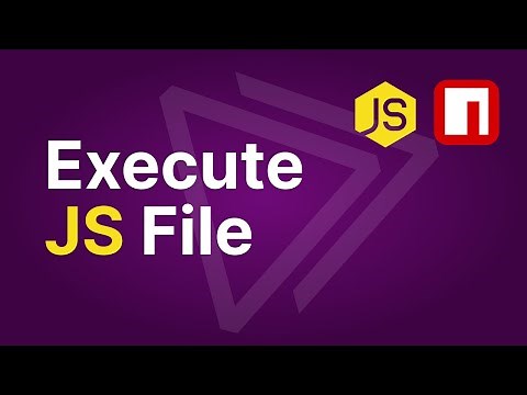 How to Run a JavaScript File using NPM