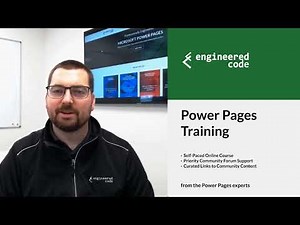 Power Pages Training - Engineered Code