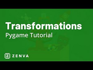 Applying TRANSFORMATIONS to Objects with PYGAME