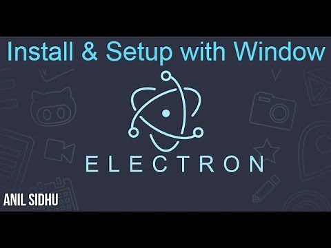 Electron js tutorial for beginners #2 installation and setup with window