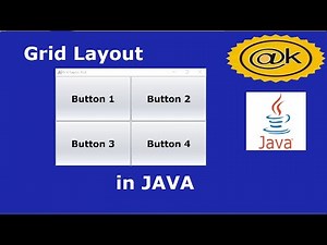 How to set grid layout of any frame in java