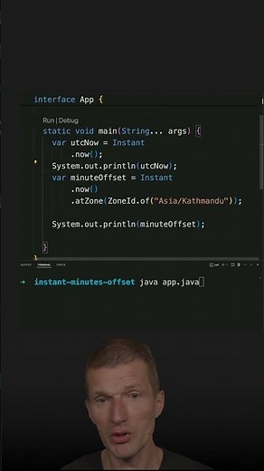 Why Instant is Missing the getMinutes() Method #java #shorts #coding #airhacks
