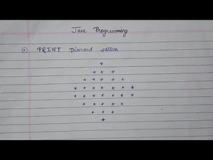 Print Diamond Pattern in Java | Dev Domain