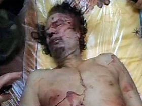Gaddafi's last words: Don't shoot me