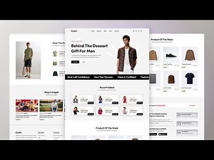 How To Create a Responsive Ecommerce Website Using HTML CSS & JS | Step-by-Step Tutorial