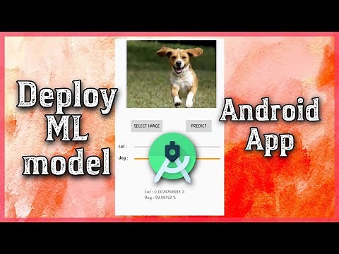 Deploy Ml model on android | android project java | android studio | cat dog app