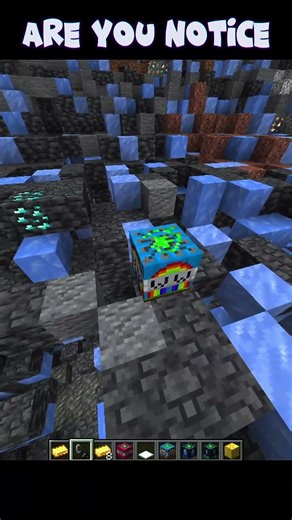 How to make a rainbow in Minecraft 🫡#minecraft #viral #gaming #shorts #trending