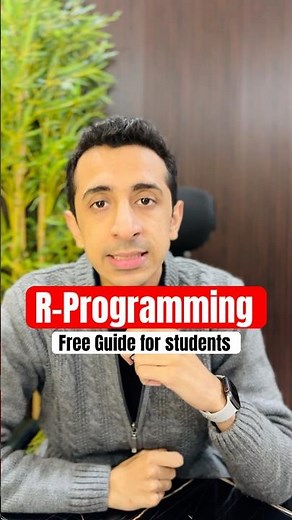 R-Programming Free Guide for Students ✅🚨