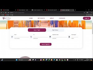 Airline Reservation System Project with Source Code | HTML, CSS, PHP | Final Year Best Project | GM.