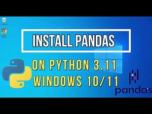 How To Install Pandas on Windows 11 || Python Pandas Library