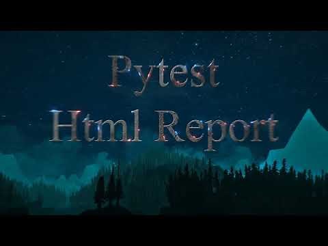 Pytest - HTML Report