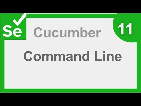 Selenium Cucumber Java BDD Framework 11 | How to run from CommandLine