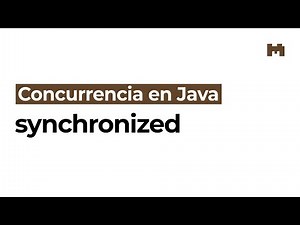 Métodos synchronized en Java