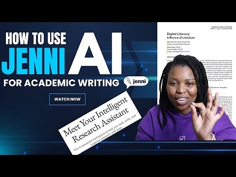 How to Use Jenni.ai for Academic Writing | Full Demo (2025 Update)