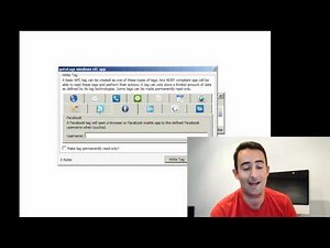 NFC reading/writing demonstration