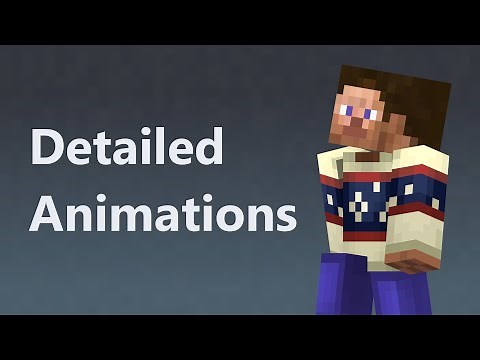 -OUTDADTED- Detailed Animations | Minecraft Player Animations