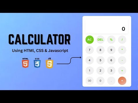 Creating a Calculator using HTML, CSS & Javascript | in Hindi | Code For You