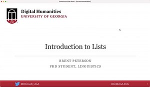 Introduction to Lists in Python