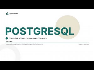 Complete PostgreSQL Tutorial: Learn Everything Step-by-Step