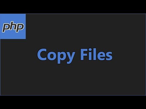 How to Copy Files in PHP - From Source to Destination Directory