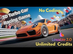 Create a 3D Turbo Car Racing Game in HTML, CSS, and JavaScript using Loveable 2.0