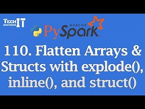Flatten Arrays & Structs with explode(), inline(), and struct() | PySpark Tutorial #pyspark