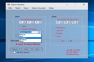 Alarm System in VB.Net with Full Source Code