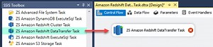 SSIS Amazon Redshift Data Transfer Task | ZappySys