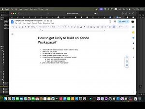 🔥 How to Build an Xcode Workspace from Unity in 6 EASY Steps! 🚀 | 2024 Update