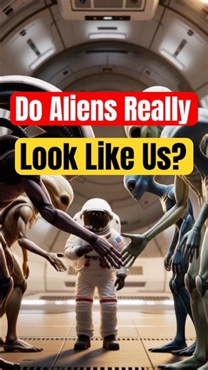 Do Aliens Really Look Like Us?