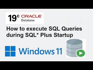 How to execute sql queries during sql plus startup in Oracle Database 19c - glogin.sql in oracle