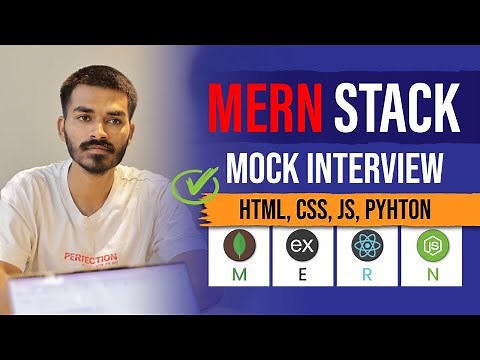 MERN Stack Interview PREP | ✅Live Mock Interview + React HR Q&A | Kiran Sir