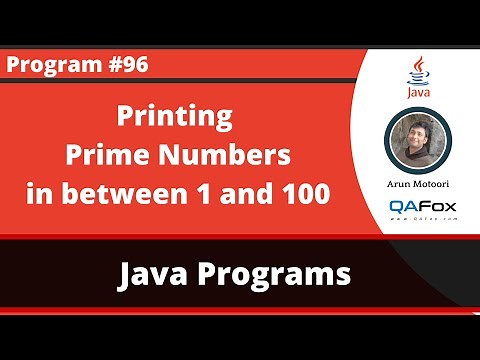 Java program to print all the prime numbers between 1 and 100
