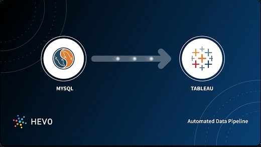 Connect MySQL to Tableau: 4 Easy Methods - Learn | Hevo