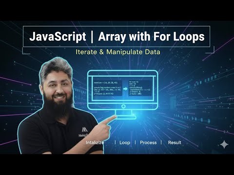 JavaScript | Array with For Loop | Batch 17