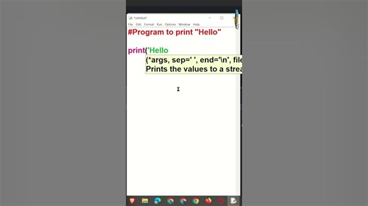 First Python Program | Hello World in Python for Beginners | Class 12 CBSE | BCA | BSc | BTech | MCA