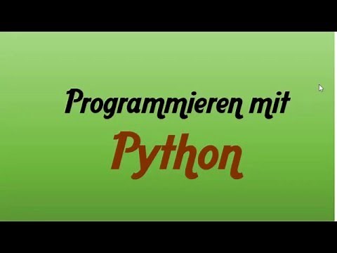 013 Python programmieren - Wir erstellen ein Grafikfenster mit pygame
