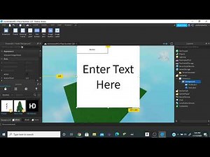 How To Make A Message GUI In Roblox Studio!