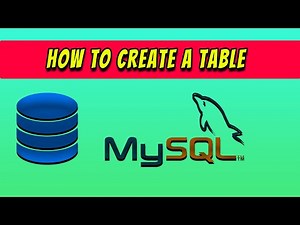 #03 How to Create a TABLE in MySQL
