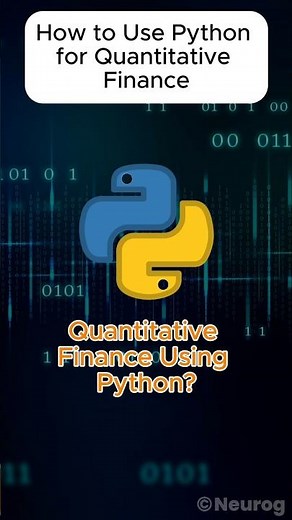 How To Use Python For Quantitative Finance? | Python | Trading