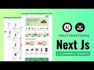 Build a Responsive E-Commerce Website with Next.js & Tailwind CSS | Step by Step Tutorial