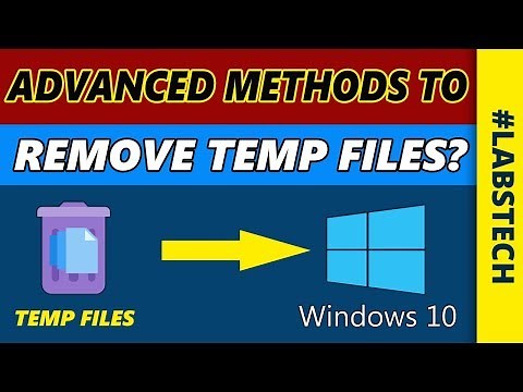 How to Delete Temporary Files in Windows 7, 8, 10 - using command prompt