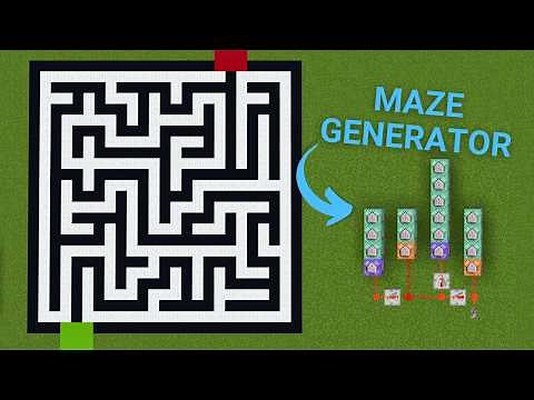 Making a Maze-Generator into a Minigame in Vanilla Minecraft