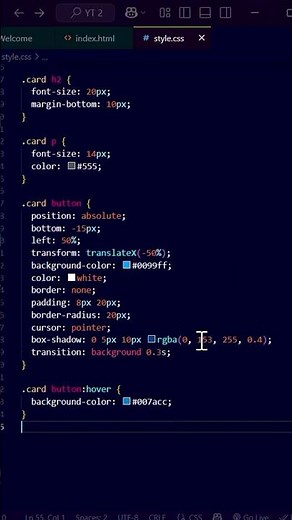 Card Design Using HTML & CSS | Web Design for Beginners