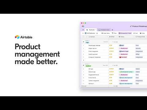 Product Management Made Better with Airtable | Airtable