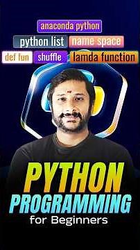 🐍 Python for Beginners in Tamil | Python Programming | Python Training in Chennai #kaashivinfotech