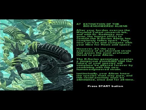 Aliens Vs Predator Extinction Gameplay 22 (Final) Alien 7 Extinction Of The Bio-engineered Aliens
