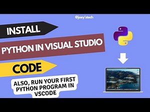 How to install Python in Visual Studio code #python #vscode